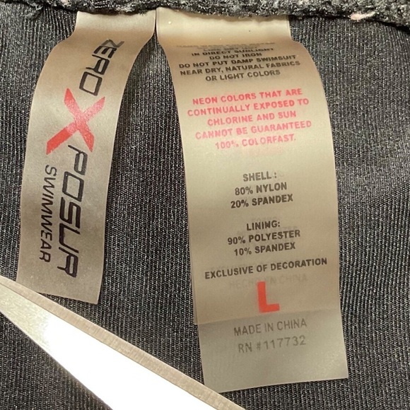 ZeroXposur Women’s Quick Dry Swim Shorts Black Full Coverage Size Large - Picture 11 of 12